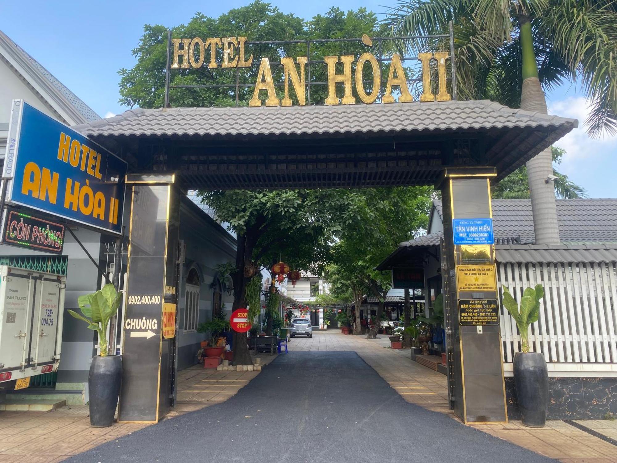 Hotel An Hoa II バリア エクステリア 写真